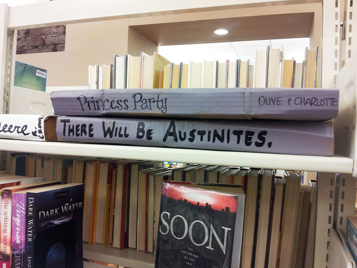 Book title: There Will Be Austinites.