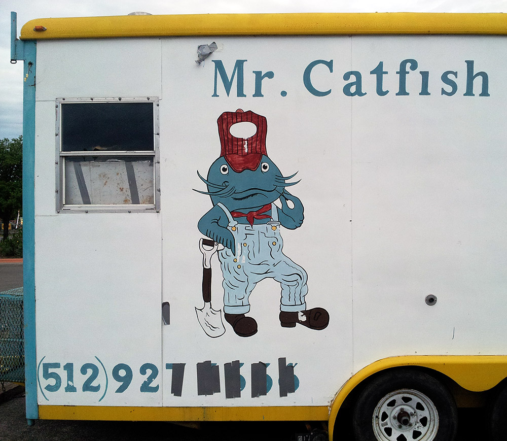 Mr. Catfish food truck.