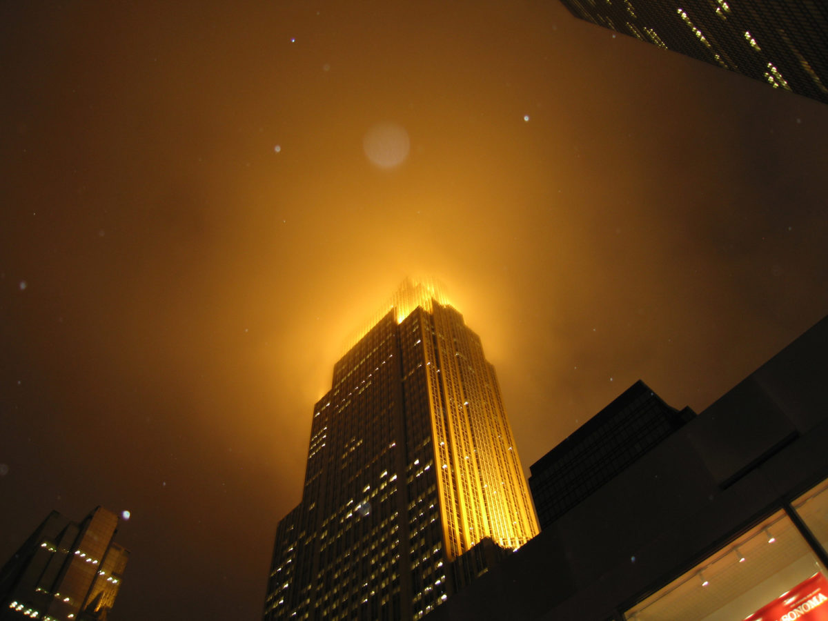 Minneapolis night downtown