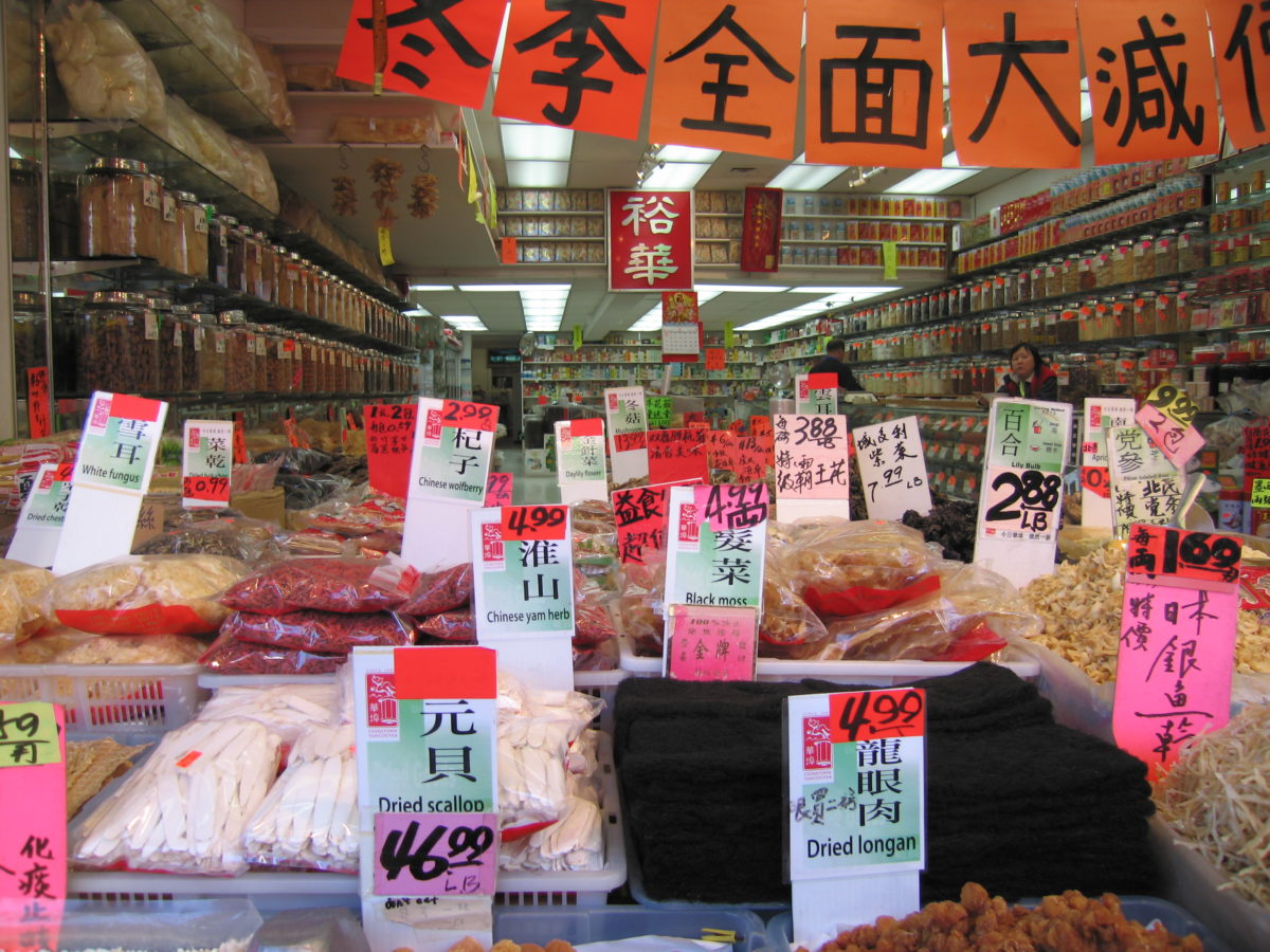 Shop in Chinatown