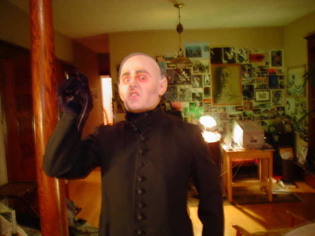 Bennett as Nosferatu.